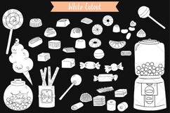 Candies White | Lollipop, Chocolate, Bubble Gum Dispenser Product Image 3