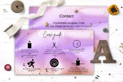 Digital Download Candle Care Canva Template Product Image 6