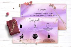 Digital Download Candle Care Canva Template Product Image 4