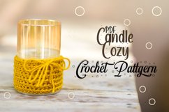 Candle Cozy Crochet Pattern Product Image 1