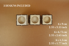 Candle Holder Tower Vector File for Laser Cutter. Product Image 3