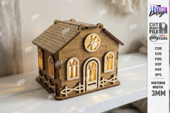 Candle House Laser Cut Bundle | Night Light | Candle Holders Product Image 15
