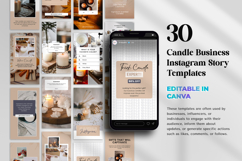 Candle Instagram Canva Story Template Product Image 5