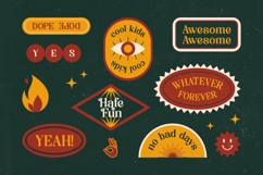 Candle Midnight - Groovy Serif Display Font Product Image 4