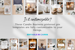 Candle Engagement Pinterest Templates Product Image 3
