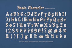 Candlix | Blackletter Typeface Product Image 10