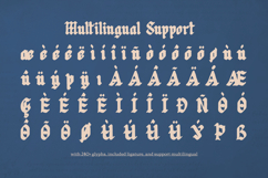 Candlix | Blackletter Typeface Product Image 12