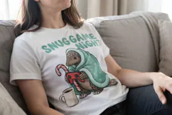 Candy-Cane Controller Gamer Pets Sublimation Product Image 3