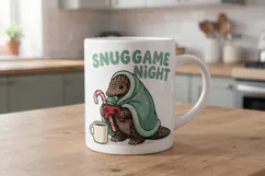 Candy-Cane Controller Gamer Pets Sublimation Product Image 7