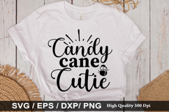 Candy cane cutie - Christmas SVG Design Product Image 1