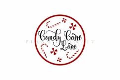 candy cane lane christmas Door Sign SVG instant download digital files layered files EPS PNG SVG DXF PDF JPG