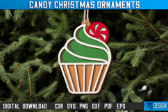 Christmas Candy Ornament Laser Cut Bundle,Christmas Tree Toy Product Image 6