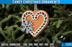 Christmas Candy Ornament Laser Cut Bundle,Christmas Tree Toy Product Image 11