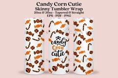 candy corn cutie skinny tumbler sublimation wrap with high resolution and transparant background are for 20oz and 30oz skinny tumbler