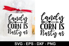 Candy corn is nasty as SVG - Halloween Toilet Paper Design Product Image 1