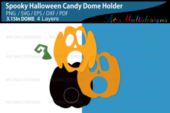Spooky Halloween Candy Dome Holder Product Image 2
