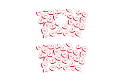 candy heart valentine starbucks 16oz hot cup tumbler wrap svg presized template for tumbler grande suitable for cricut and silhouette