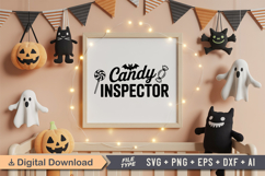 Candy Inspector SVG File | Spooky Halloween SVG Product Image 5