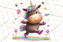 Candy Kingdom Clipart, Candy Castle PNG, Sweet Fantasy Product Image 5