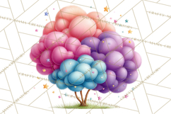 Candy Kingdom Clipart, Candy Castle PNG, Sweet Fantasy Product Image 2