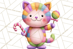 Candy Kingdom Clipart, Candy Castle PNG, Sweet Fantasy Product Image 3