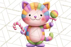 Candy Kingdom Clipart, Candy Castle PNG, Sweet Fantasy Product Image 3