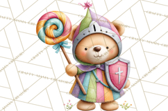Candy Kingdom Clipart, Candy Castle PNG, Sweet Fantasy Product Image 4