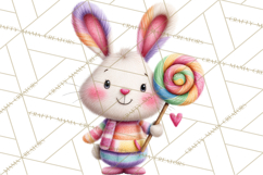 Candy Kingdom Clipart, Candy Castle PNG, Sweet Fantasy Product Image 3