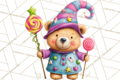 Candy Kingdom Clipart, Candy Castle PNG, Sweet Fantasy Product Image 3