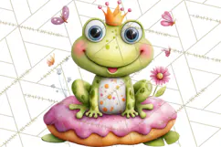 Candy Kingdom Clipart, Candy Castle PNG, Sweet Fantasy Product Image 5
