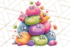 Candy Kingdom Clipart, Candy Castle PNG, Sweet Fantasy Product Image 3