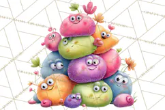 Candy Kingdom Clipart, Candy Castle PNG, Sweet Fantasy Product Image 3