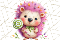 Candy Kingdom Clipart, Candy Castle PNG, Sweet Fantasy Product Image 4