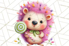 Candy Kingdom Clipart, Candy Castle PNG, Sweet Fantasy Product Image 4