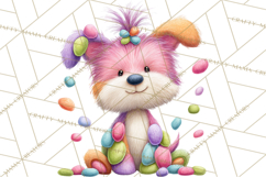 Candy Kingdom Clipart, Candy Castle PNG, Sweet Fantasy Product Image 4