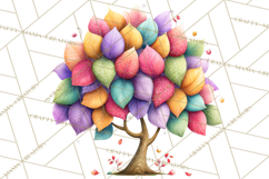 Candy Kingdom Clipart, Candy Castle PNG, Sweet Fantasy Product Image 4