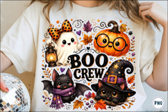 Boo Crew Cute Halloween Friends PNG Product Image 1