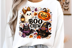 Boo Crew Cute Halloween Friends PNG Product Image 2