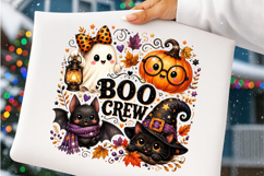 Boo Crew Cute Halloween Friends PNG Product Image 4