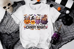 Candy Night Cute Halloween Treats PNG Sublimation Design Product Image 2