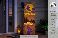 Halloween Porch Candy Holders Bundle Lasercut. Halloween SVG Product Image 7