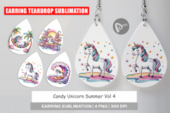 Earring Candy Unicorn Summer Product Image 1