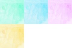 Candy Watercolor Digital Papers Background Product Image 3