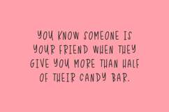 Candy Wrapper Sans Product Image 3