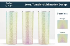 Candy Yellow Seamless 20 oz Skinny Tumbler Sublimation Wrap