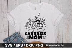 Cannabis Mom - Weed SVG Design Product Image 1