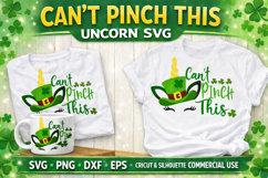 Can’t Pinch This Unicorn SVG | St Patrick’s Day SVG Cut File Product Image 1