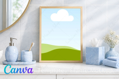 Canva Template | Frame Mockup Product Image 1