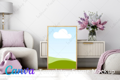 Canva Template | Frame Mockup Product Image 1