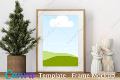 Canva Template | Frame Mockup Product Image 1